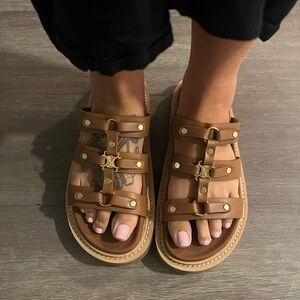CELINE *Inspired* sandals size 39 BNWT